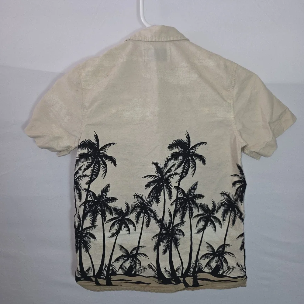 Old Navy Printed Short-Sleeve Resort Shirt for Toddler Boys 6/7